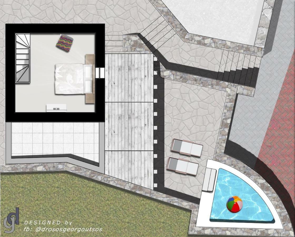 Red Cliff Villa 2Bedroom Villa With Caldera View And Plunge Pool Akrotírion Kültér fotó